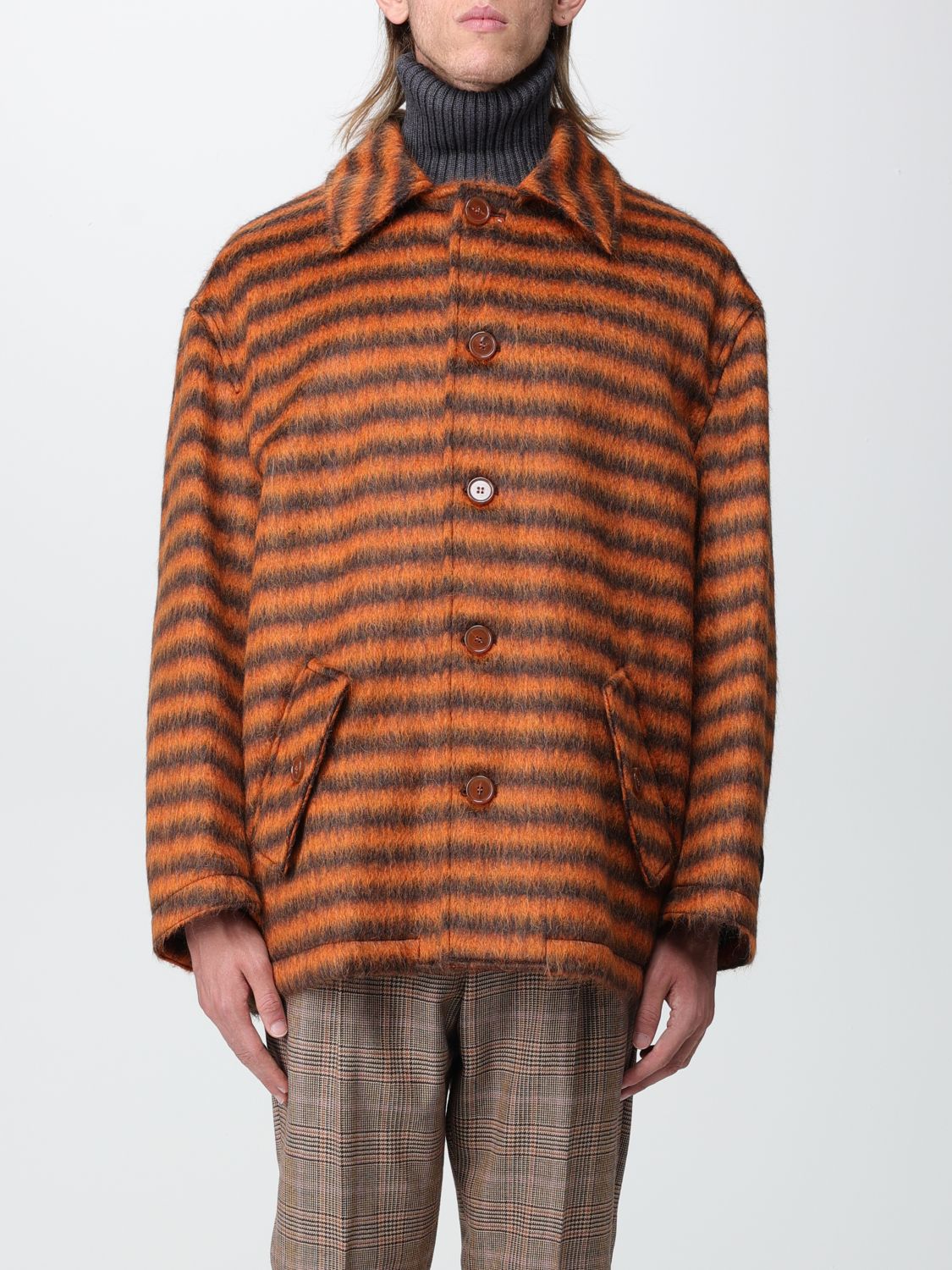 Marni Coat MARNI Men colour Orange