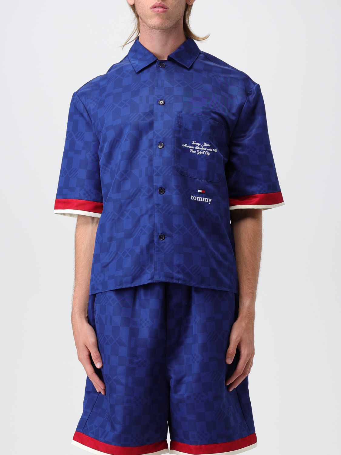 Tommy Jeans Collection Shirt TOMMY JEANS COLLECTION Men colour Blue