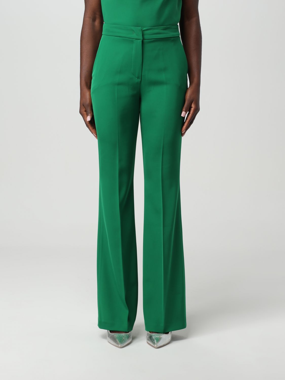 Hanita Trousers HANITA Woman colour Green