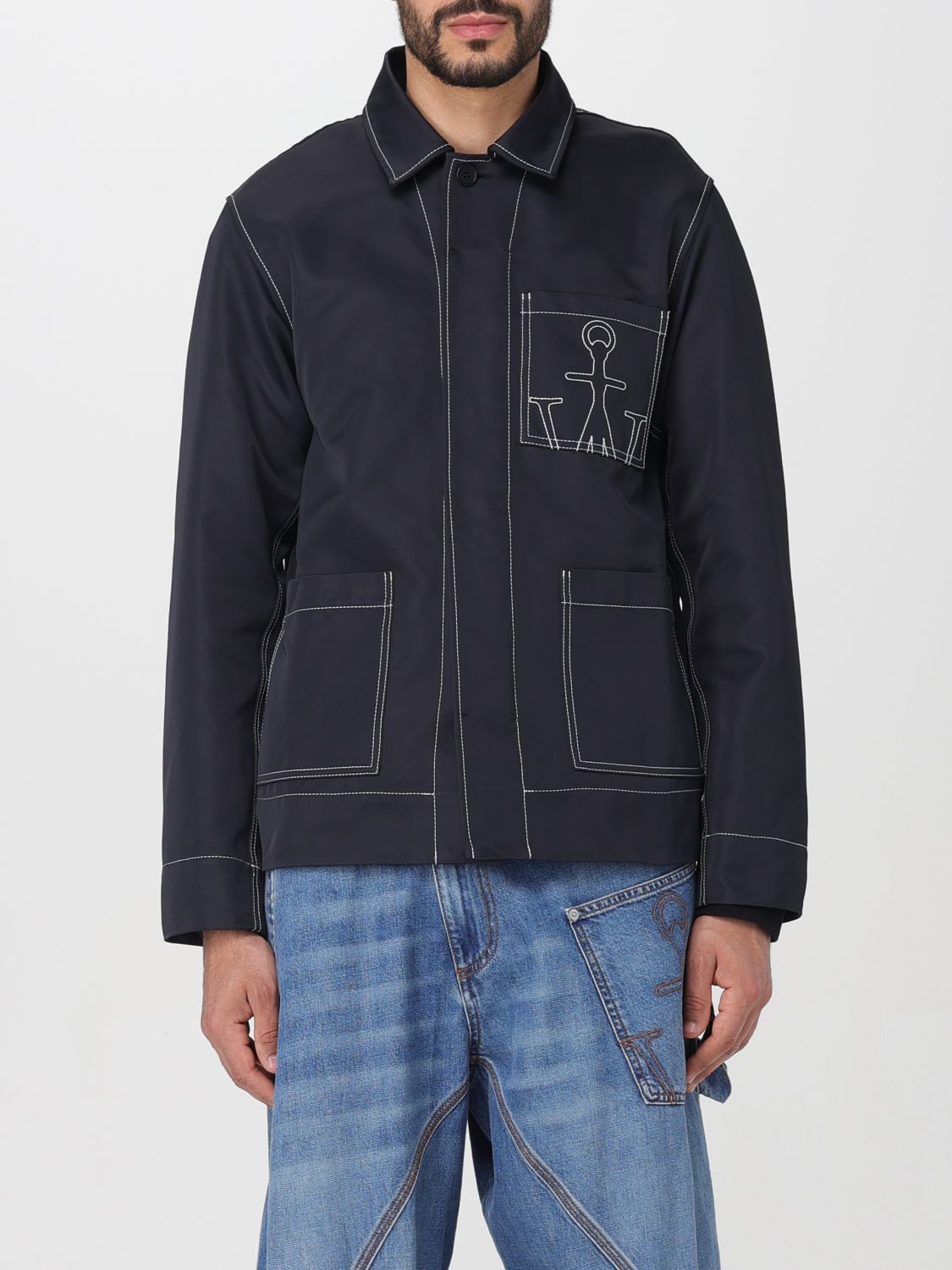 Jw Anderson Coat JW ANDERSON Men colour Black