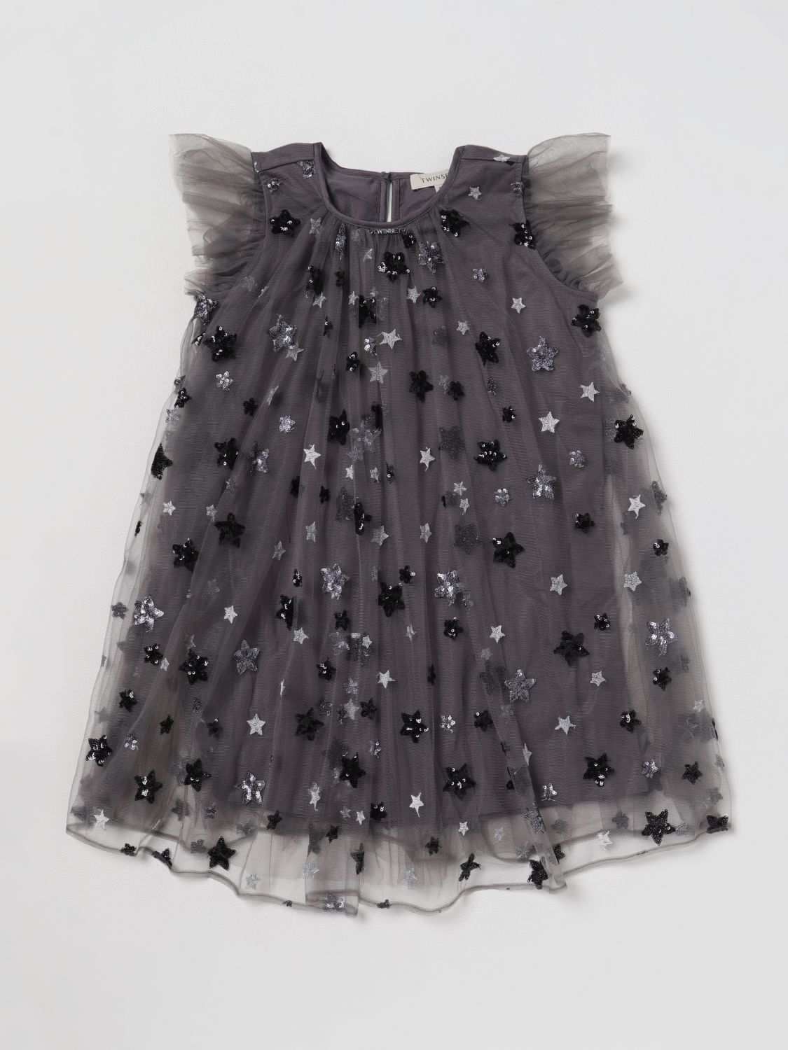 Twinset Dress TWINSET Kids colour Grey