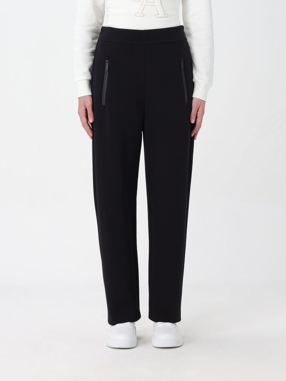 Emporio Armani Trousers EMPORIO ARMANI Woman colour Black