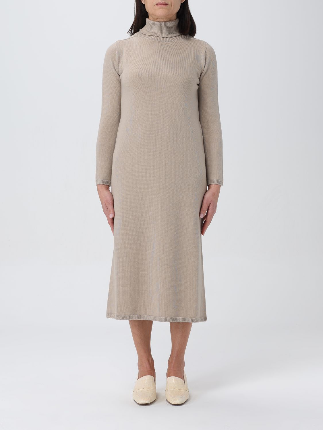  Dress 'S MAX MARA Woman colour Beige