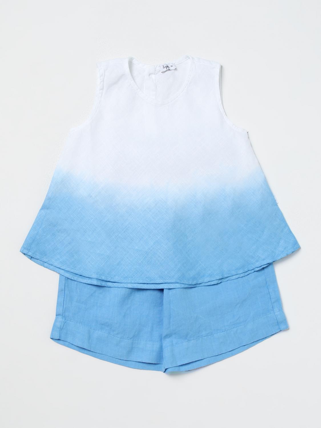 Il Gufo Co-Ords IL GUFO Kids color Gnawed Blue