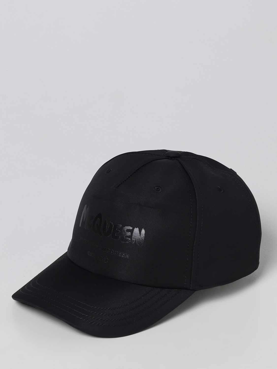 Alexander McQueen Hat ALEXANDER MCQUEEN Men colour Black