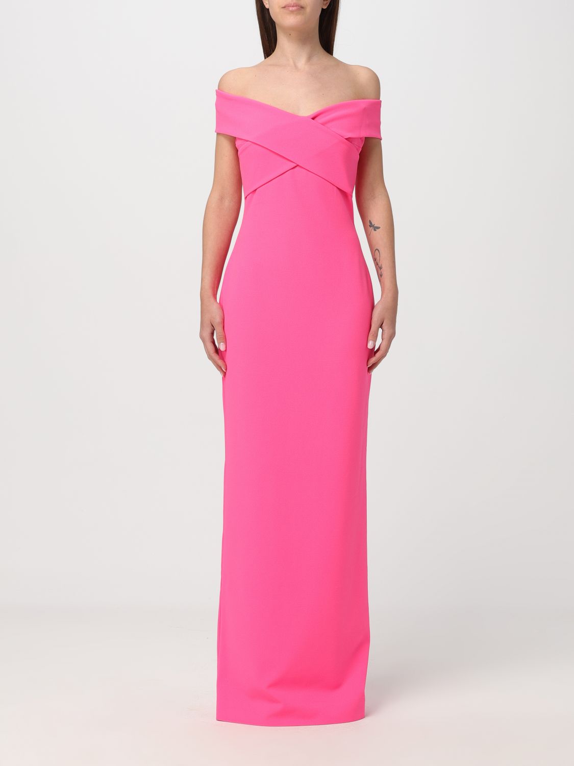 Solace London Dress SOLACE LONDON Woman colour Fuchsia