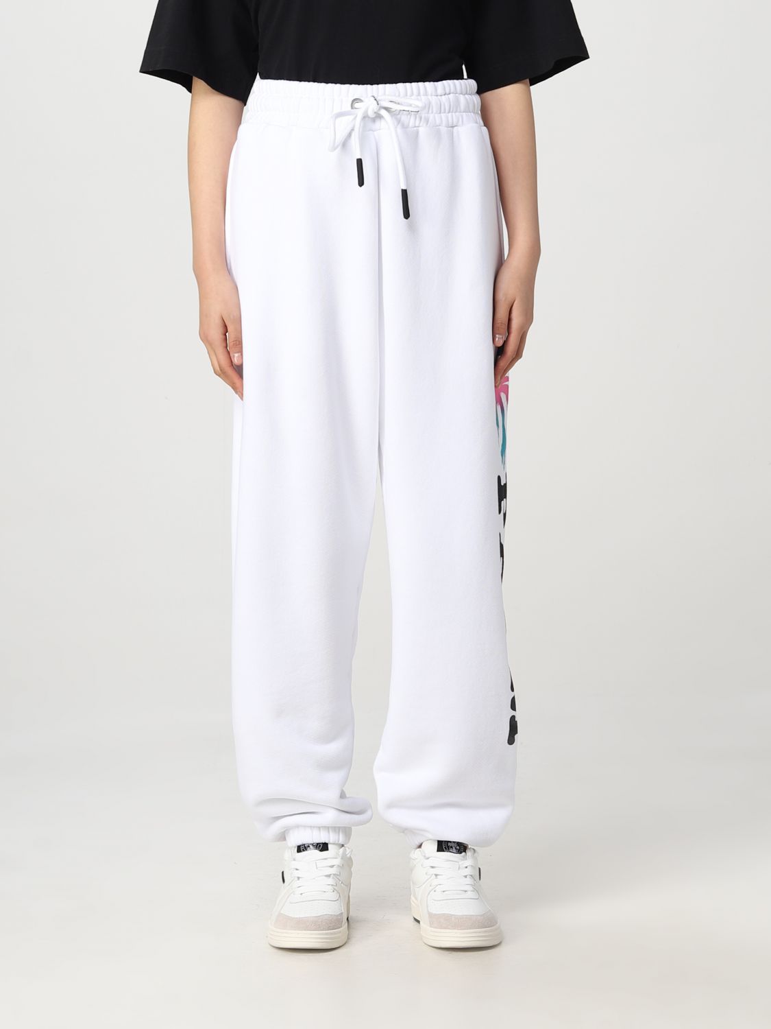 PALM ANGELS Trousers PALM ANGELS Woman colour White