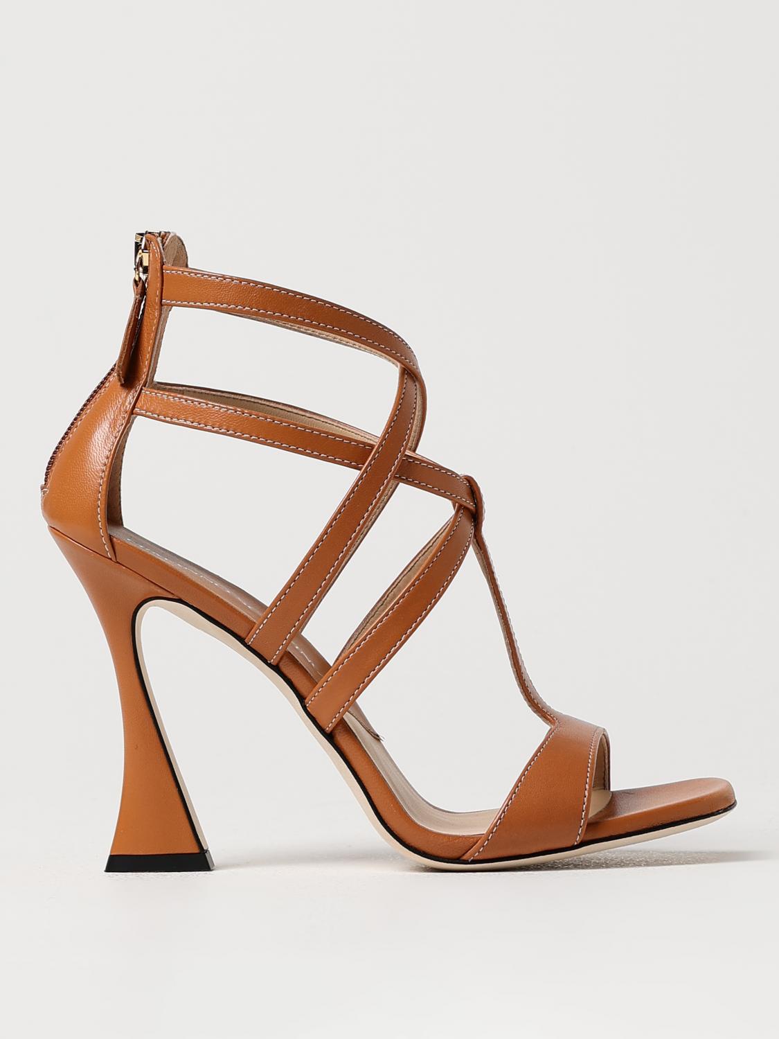 Ermanno Scervino Heeled Sandals ERMANNO SCERVINO Woman colour Brown