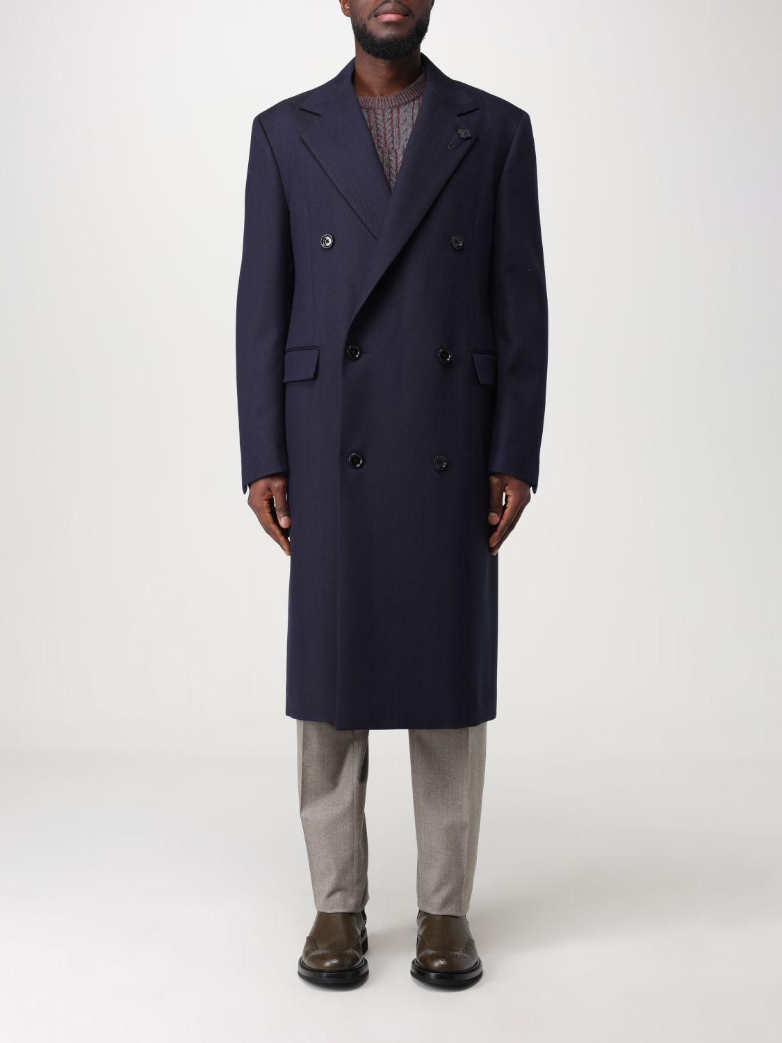 Lardini Coat LARDINI Men colour Black