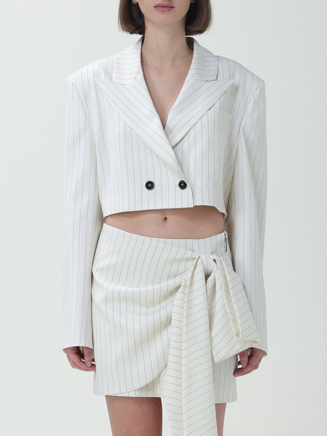 Msgm Jacket MSGM Woman colour White