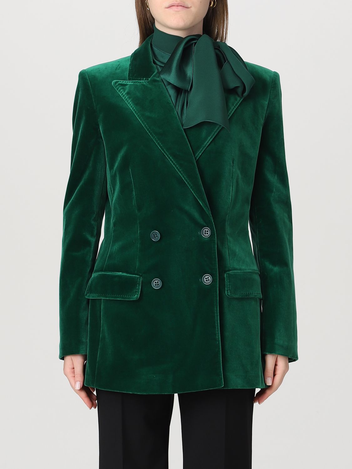 Alberta Ferretti Blazer ALBERTA FERRETTI Woman colour Green