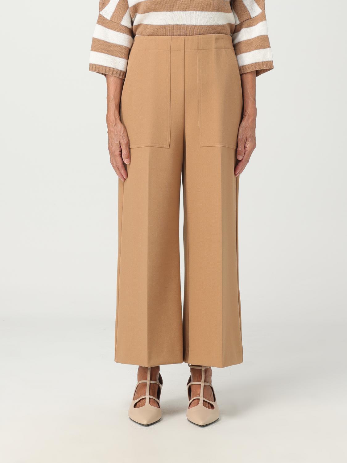 Liviana Conti Trousers LIVIANA CONTI Woman colour Camel