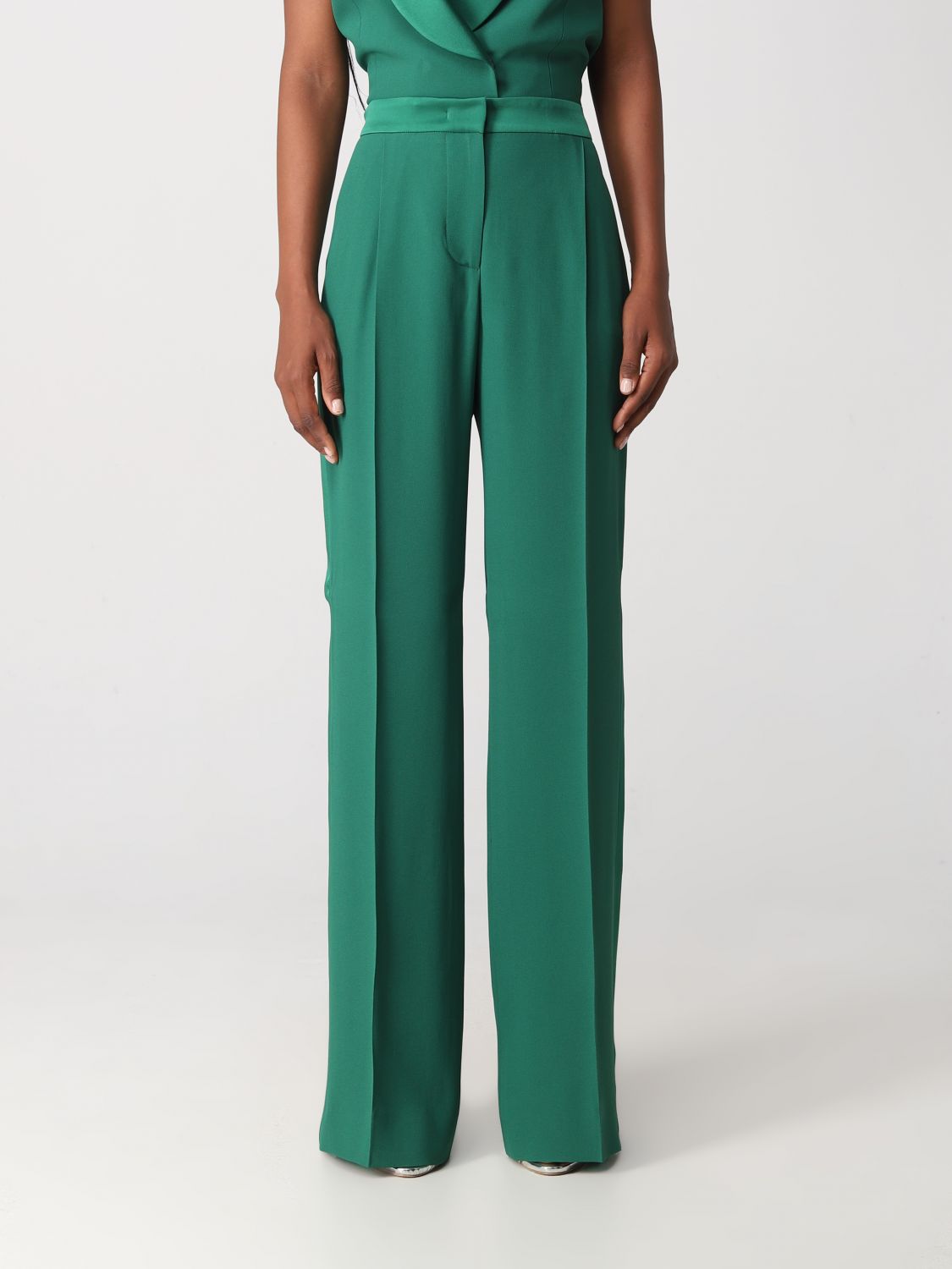 Alberta Ferretti Trousers ALBERTA FERRETTI Woman colour Green