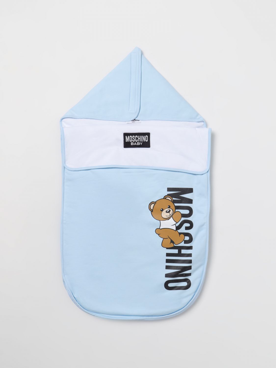 Moschino Baby Blanket Set MOSCHINO BABY Kids colour Blue 1