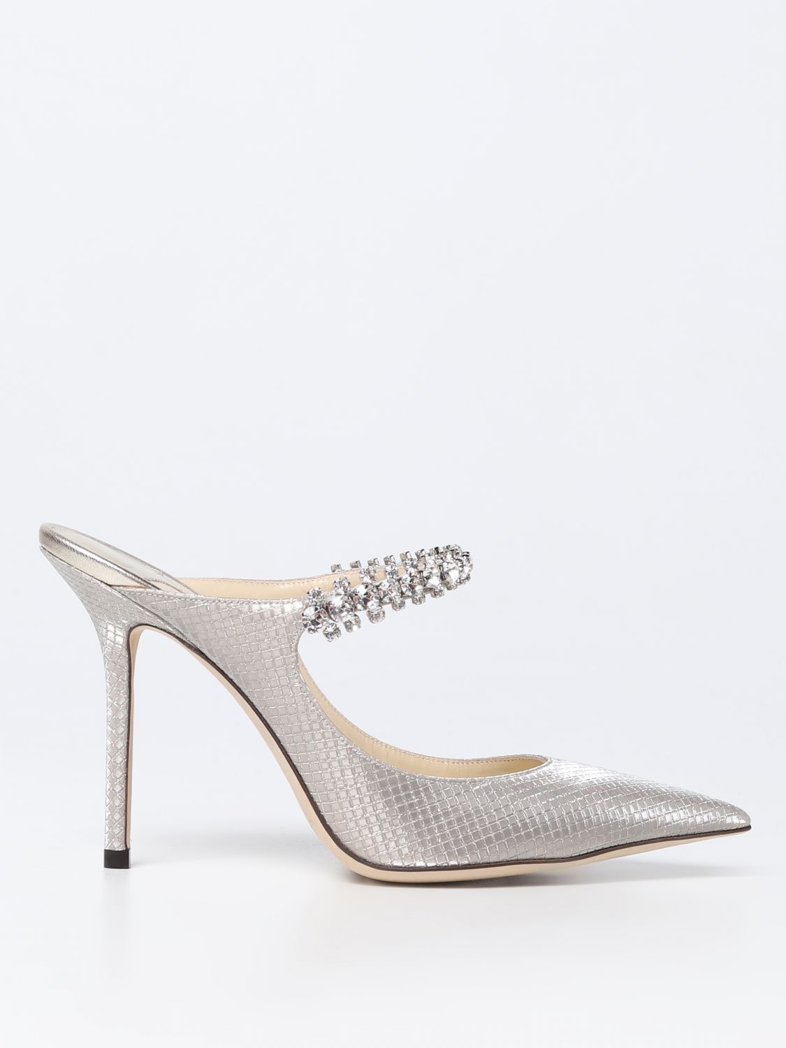 Jimmy Choo High Heel Shoes JIMMY CHOO Woman colour Champagne