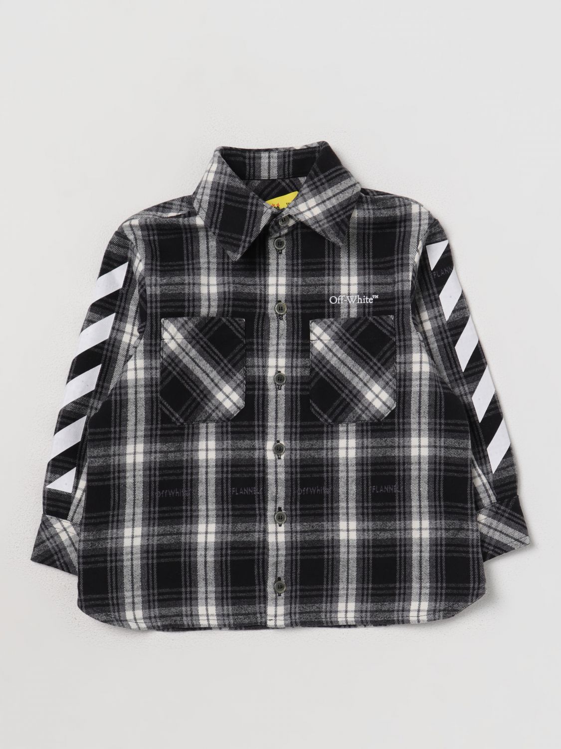 OFF-WHITE Shirt OFF-WHITE Kids colour Black