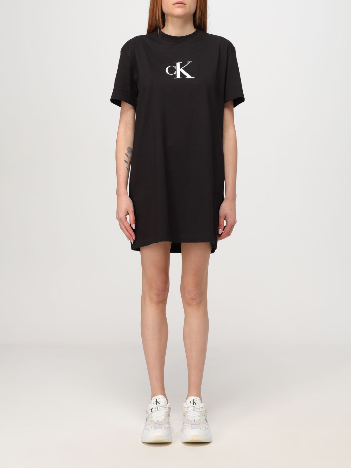 Ck Jeans Dress CK JEANS Woman colour Black