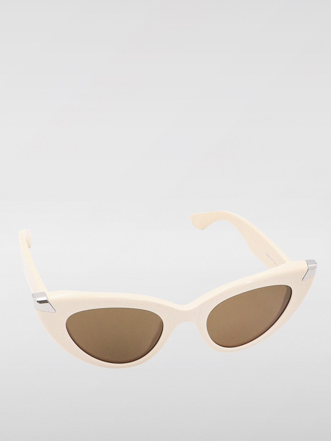 Alexander McQueen Sunglasses ALEXANDER MCQUEEN Woman color Beige