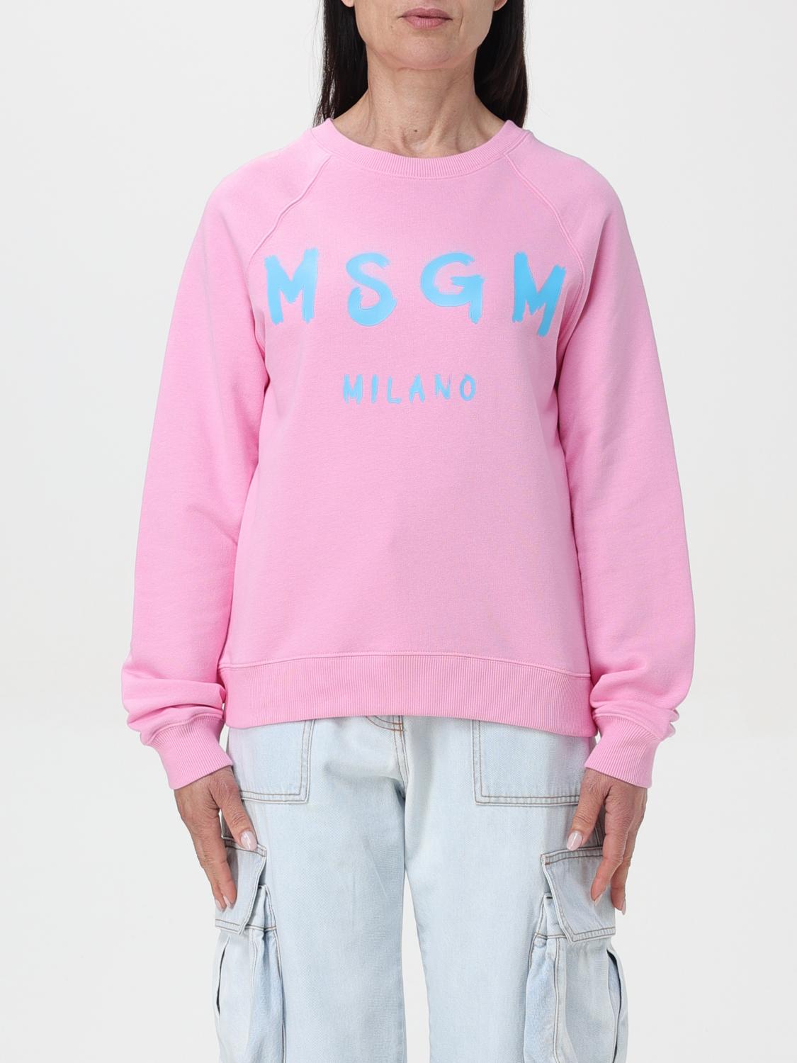 Msgm Sweatshirt MSGM Woman color Pink