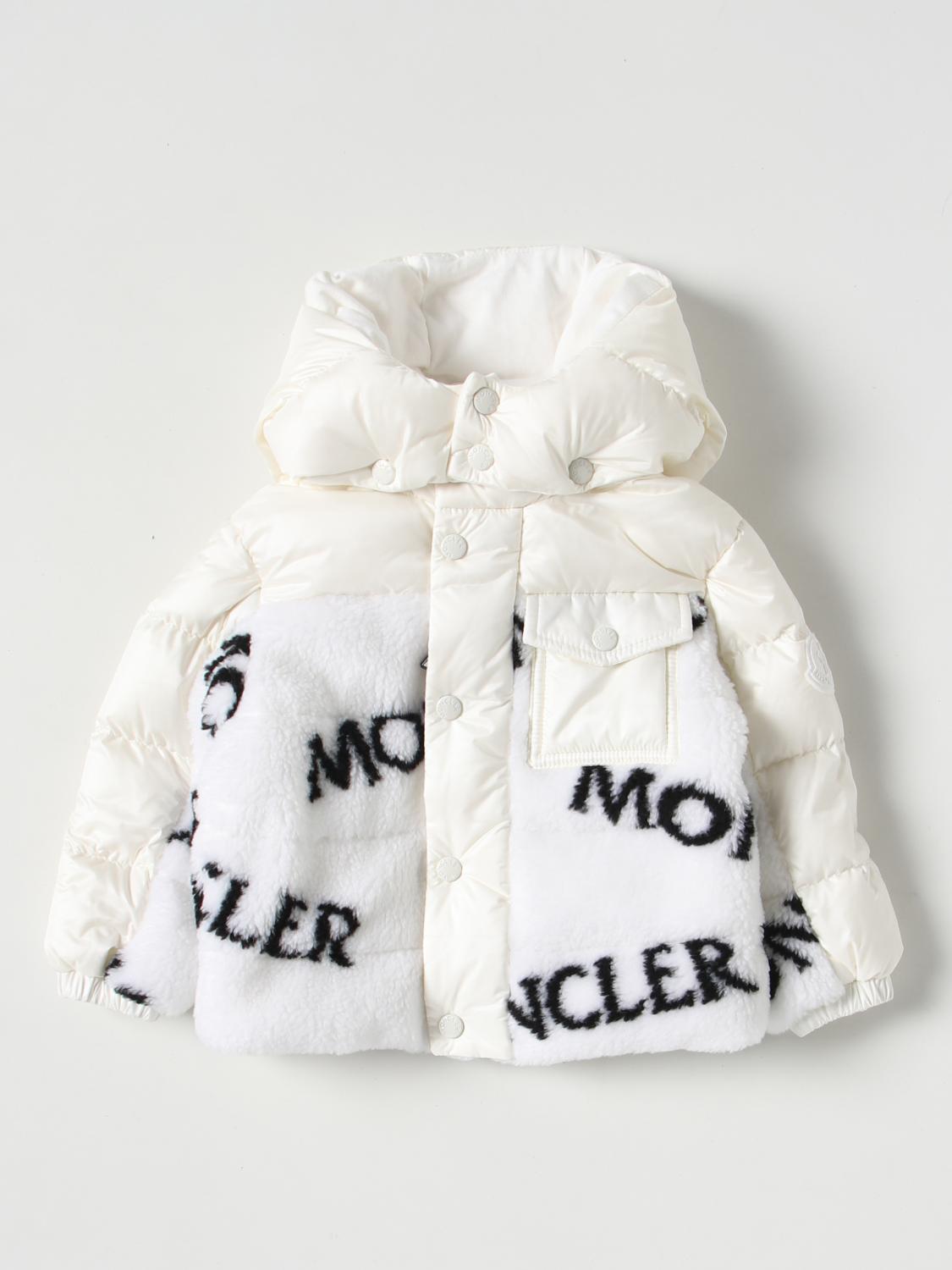 Moncler Jacket MONCLER Kids colour White