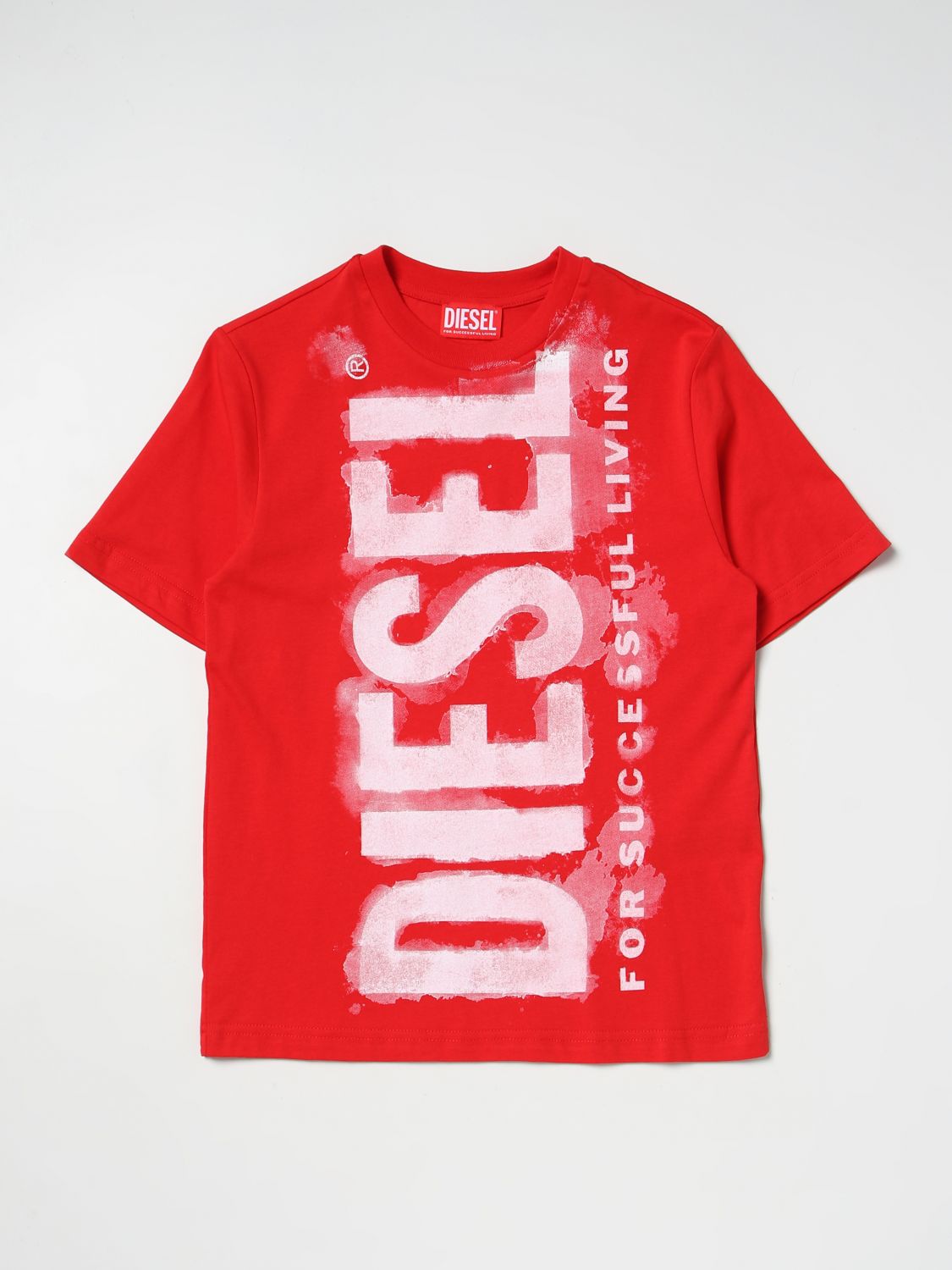 Diesel T-Shirt DIESEL Kids colour Red