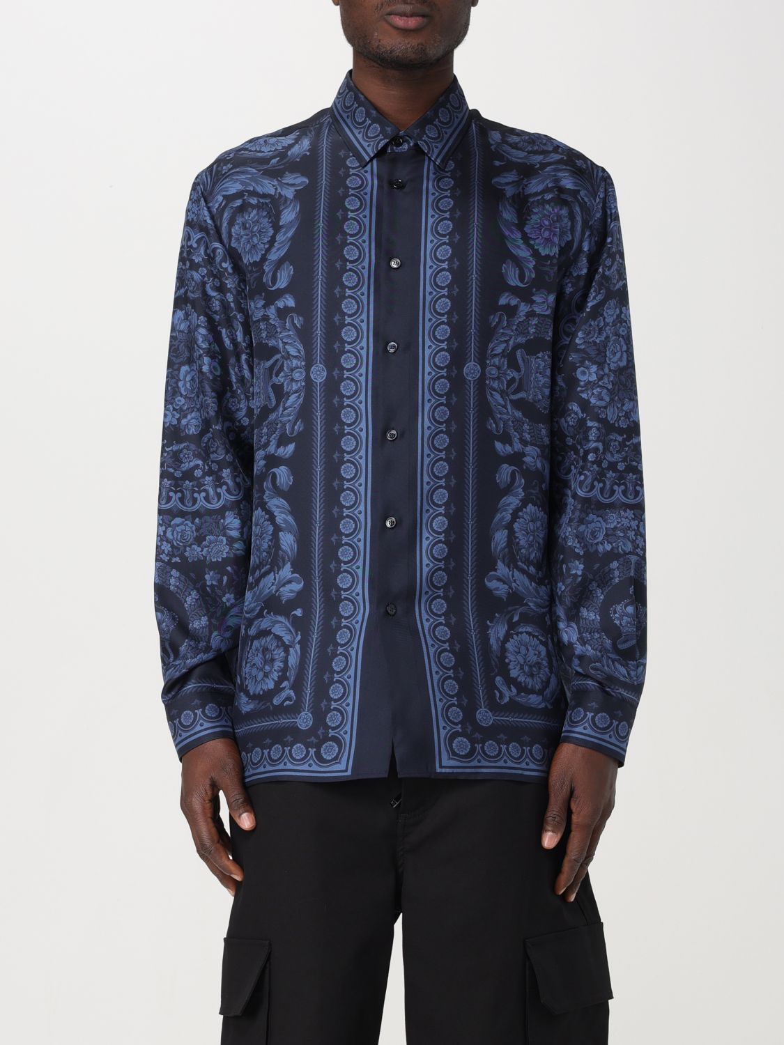 Versace Shirt VERSACE Men colour Blue