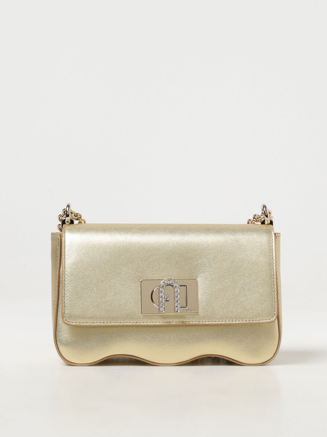 Furla Mini Bag FURLA Woman colour Gold