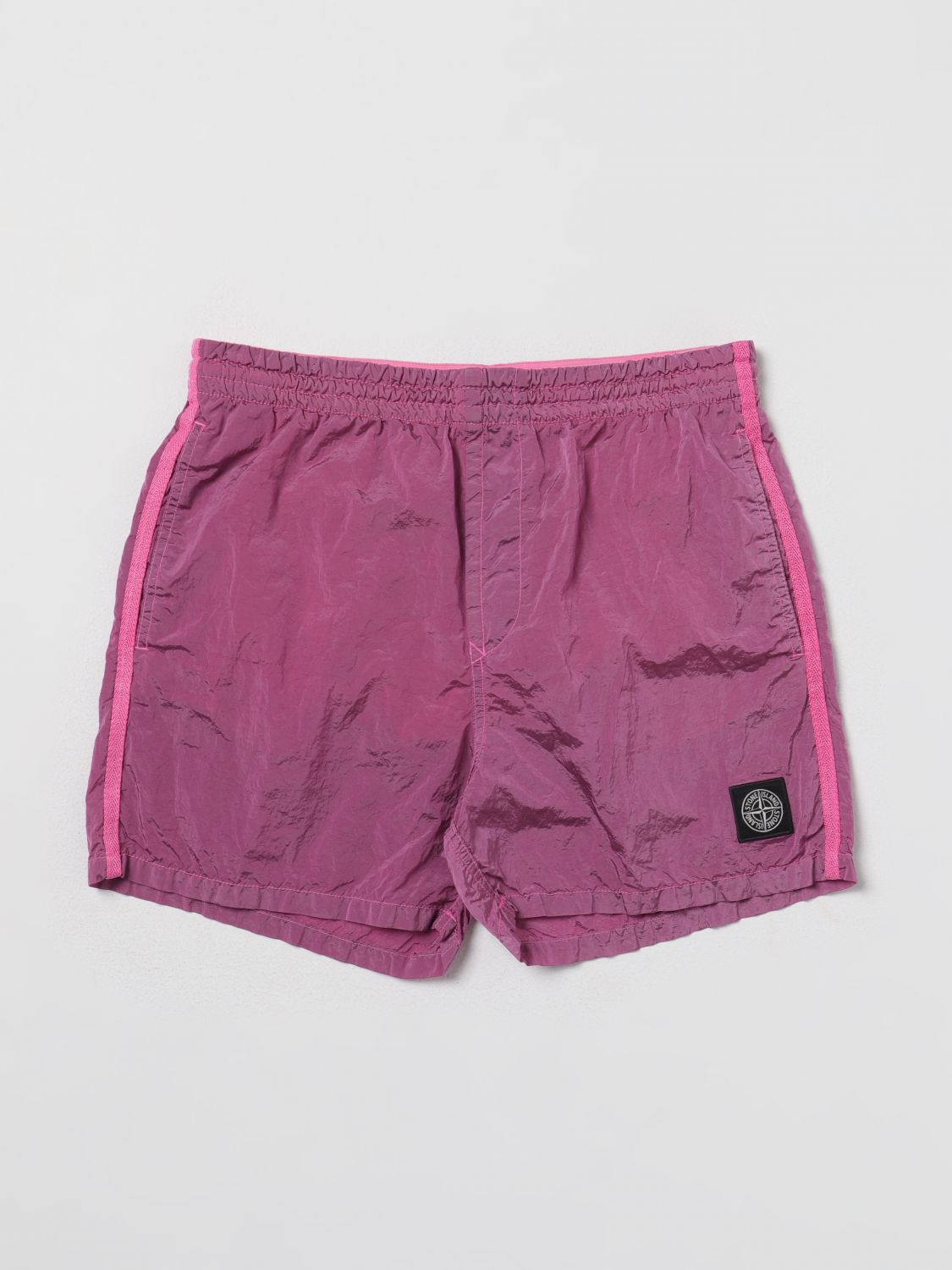 Stone Island Junior Shorts STONE ISLAND JUNIOR Kids colour Fuchsia