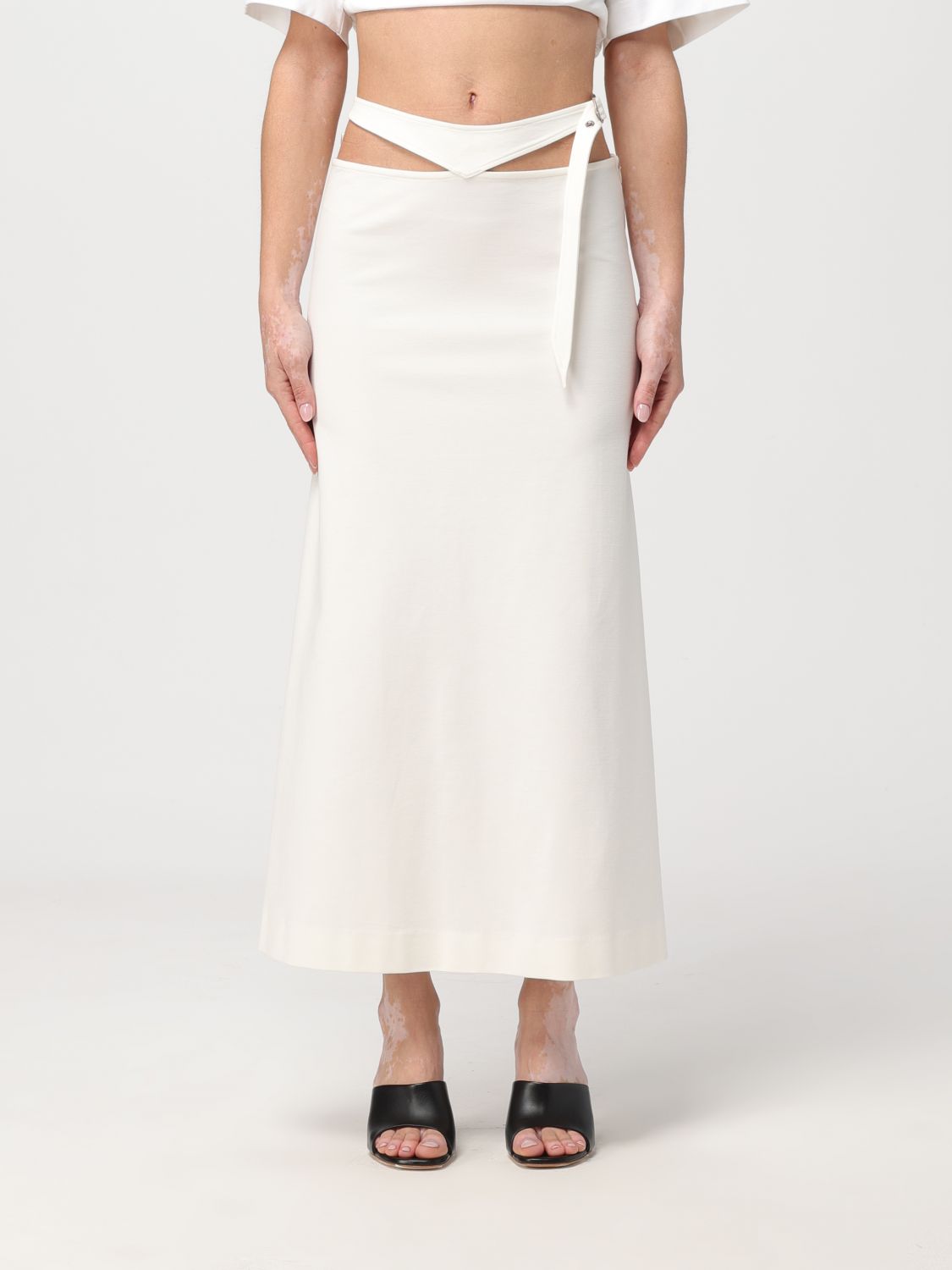 The Attico Skirt THE ATTICO Woman colour White