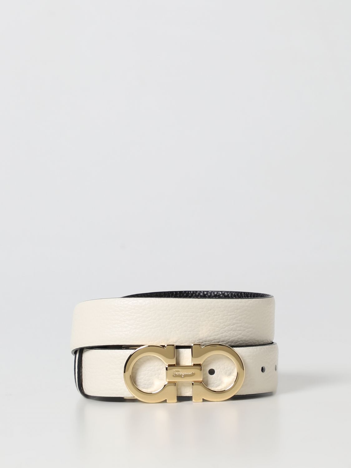 Ferragamo Belt FERRAGAMO Woman colour Yellow Cream