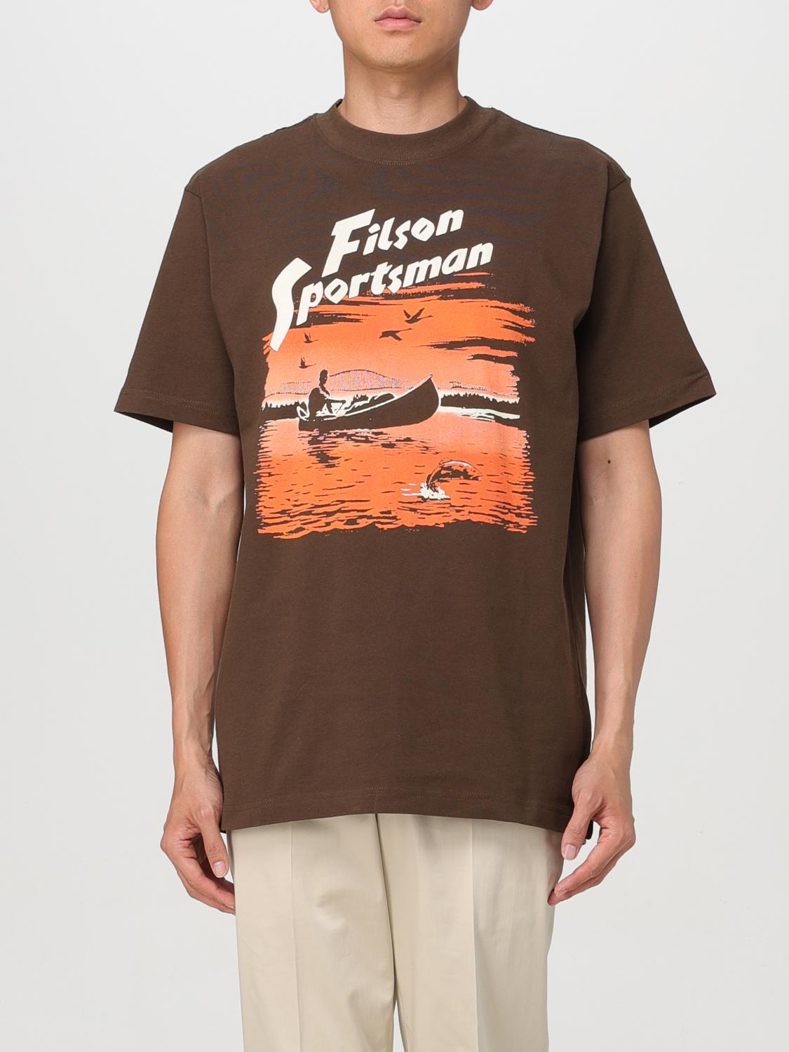 Filson T-Shirt FILSON Men color Coffee