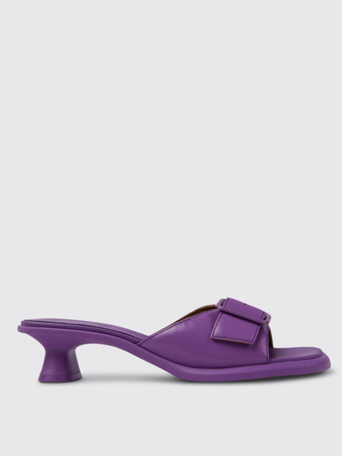 Camper Flat Sandals CAMPER Woman colour Violet