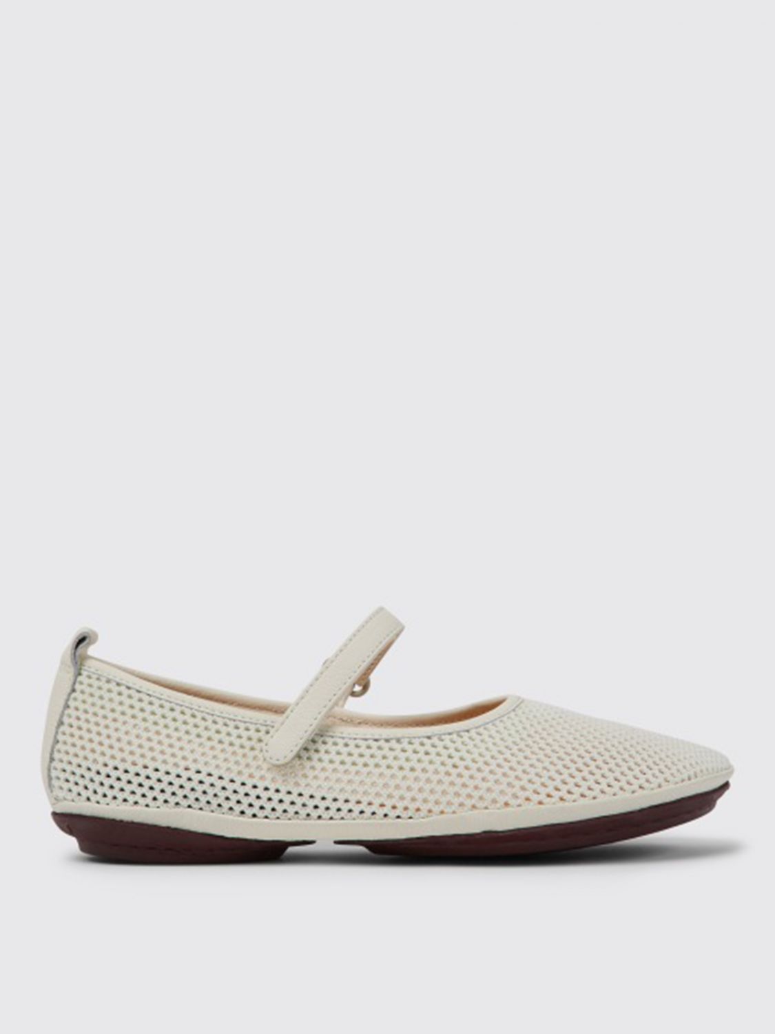 Camper Right Camper ballerinas in perforated fabric