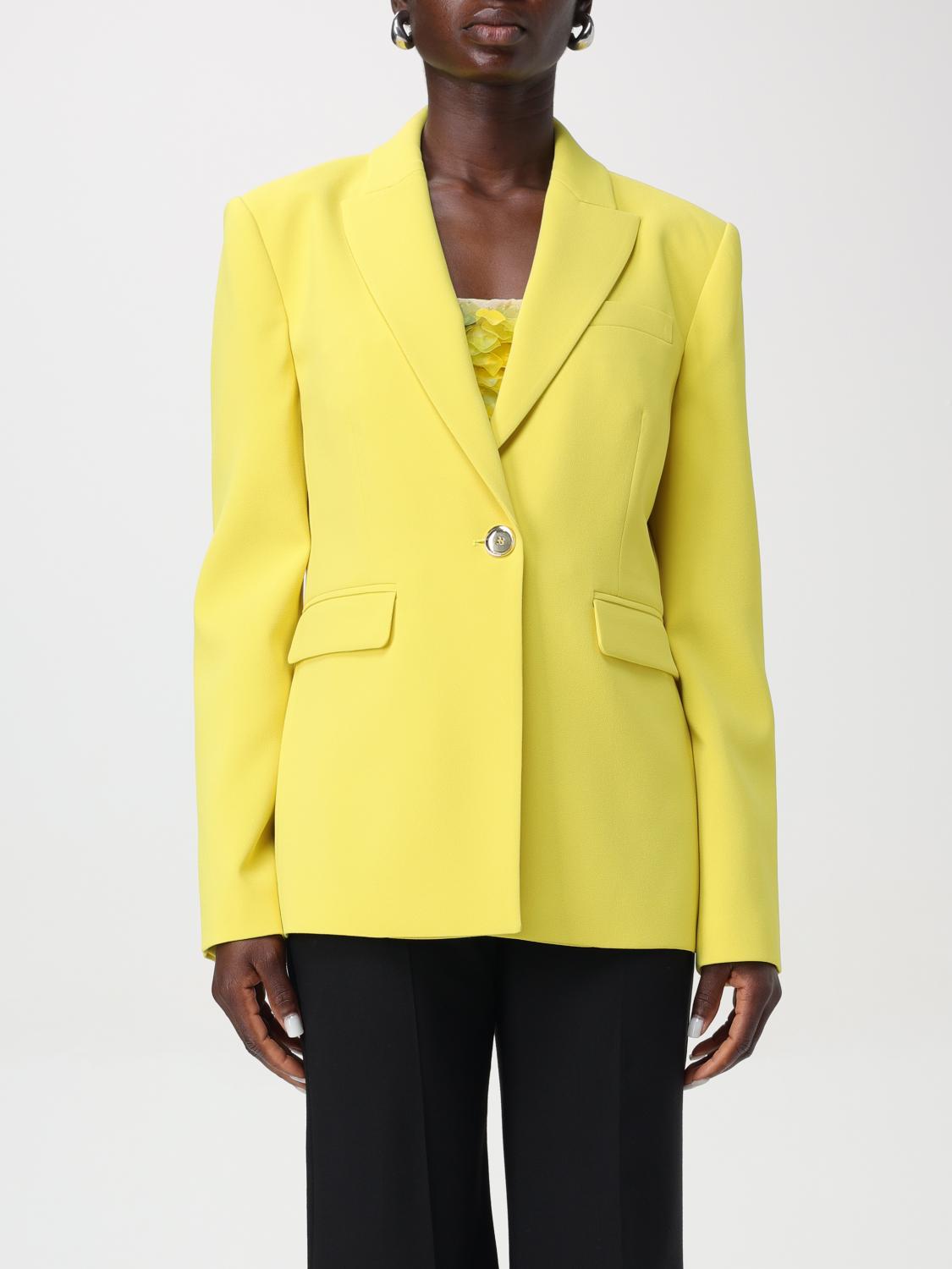 Pinko Blazer PINKO Woman color Yellow