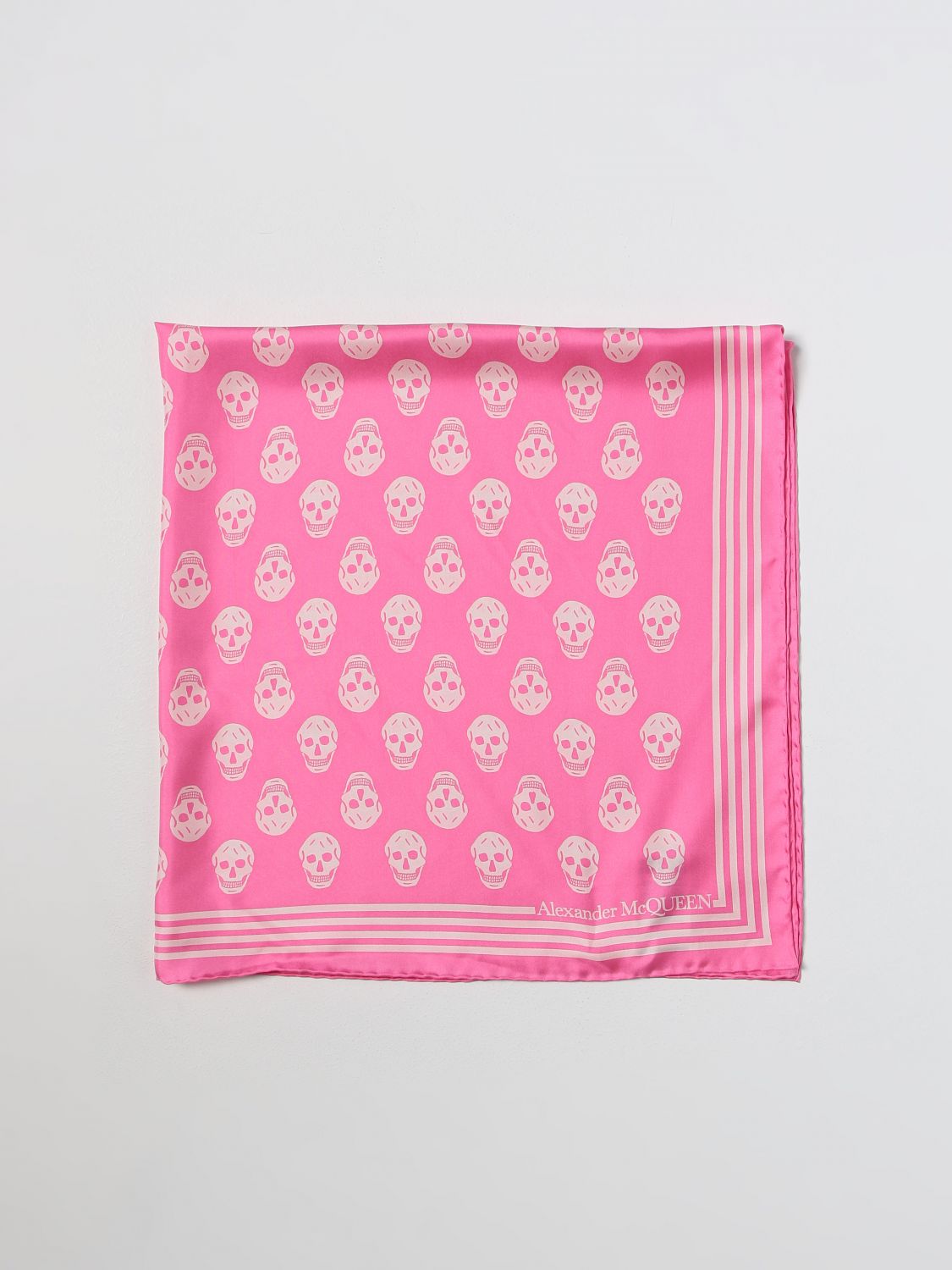 Alexander McQueen Neckerchief ALEXANDER MCQUEEN Woman colour Pink