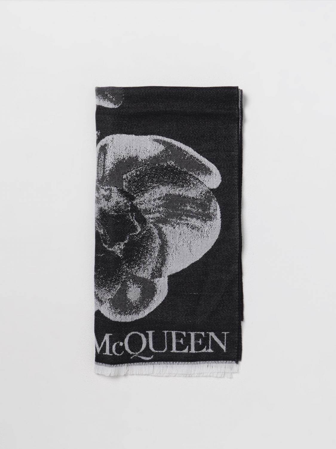 Alexander McQueen Scarf ALEXANDER MCQUEEN Woman colour Black