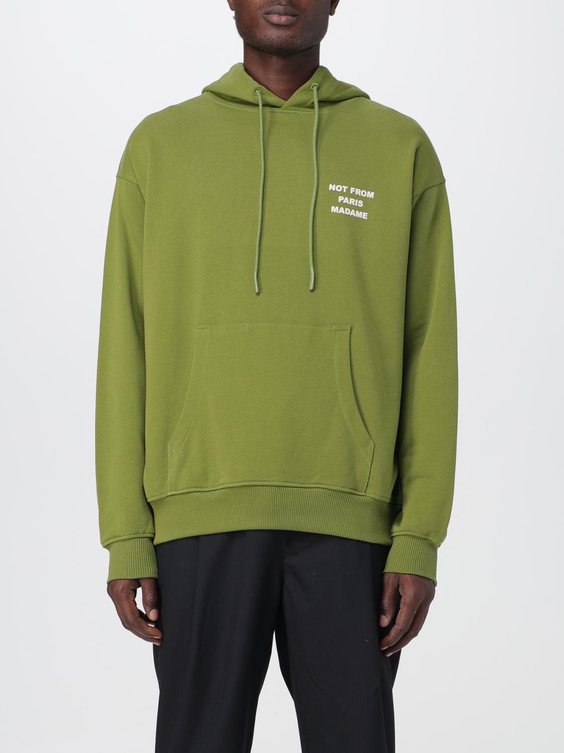 Drôle de Monsieur Sweatshirt DROLE DE MONSIEUR Men colour Green