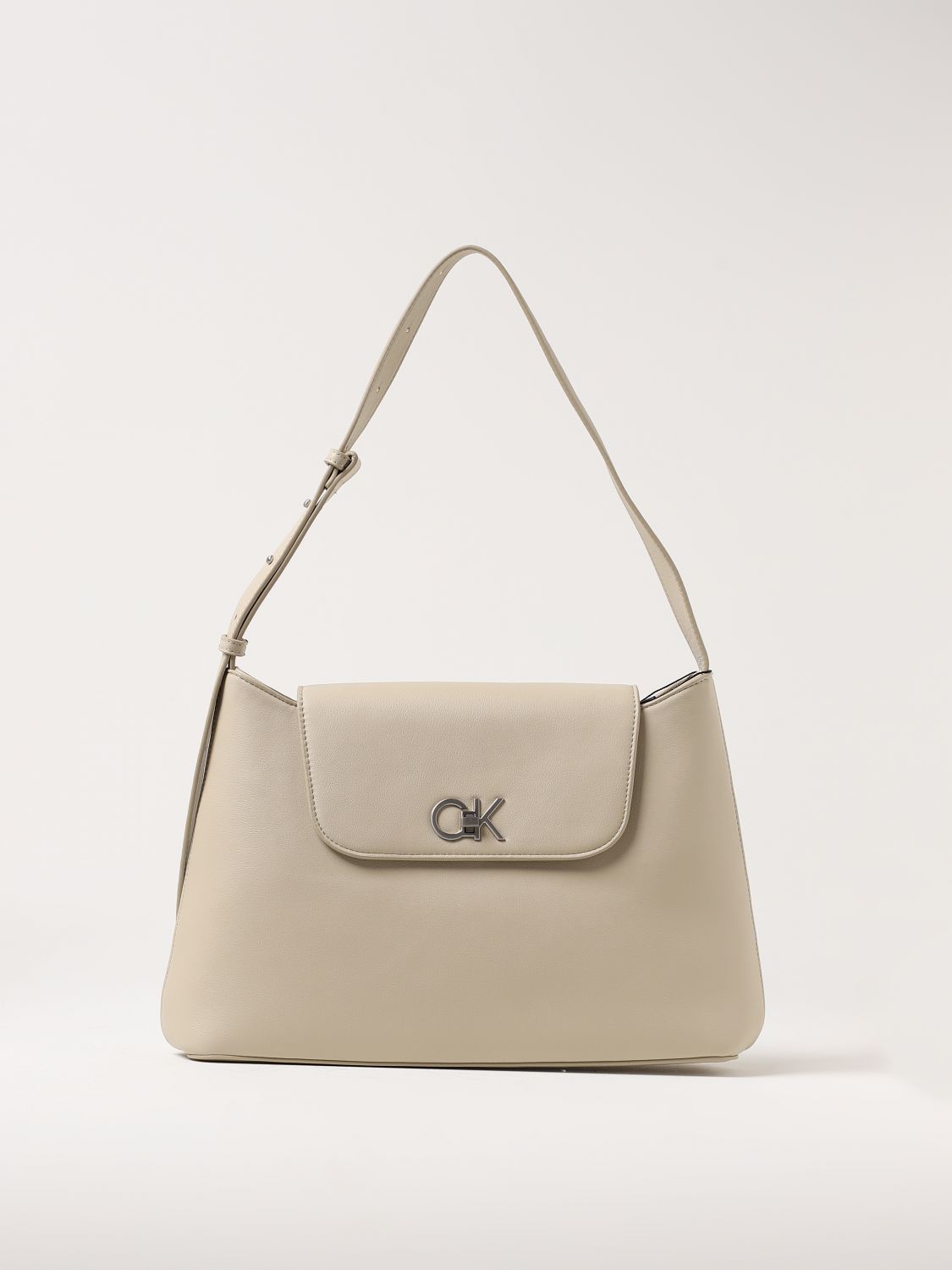 Calvin Klein Shoulder Bag CALVIN KLEIN Woman colour Beige