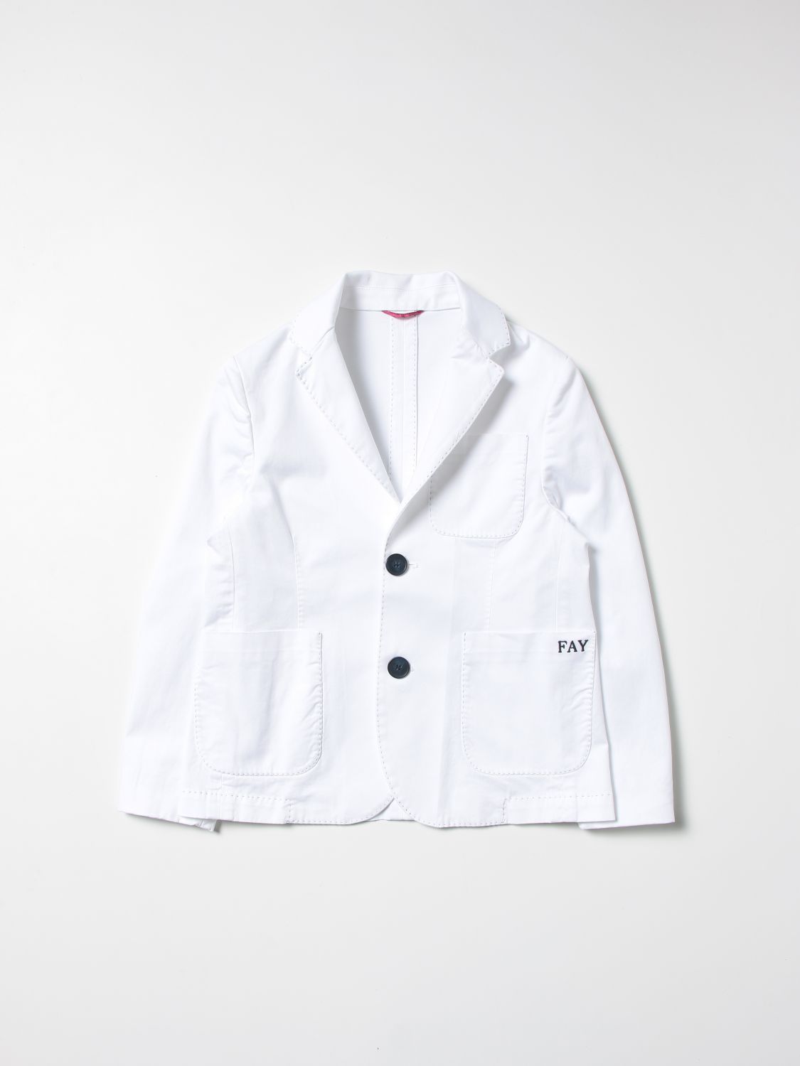 Fay Jacket FAY Kids colour White