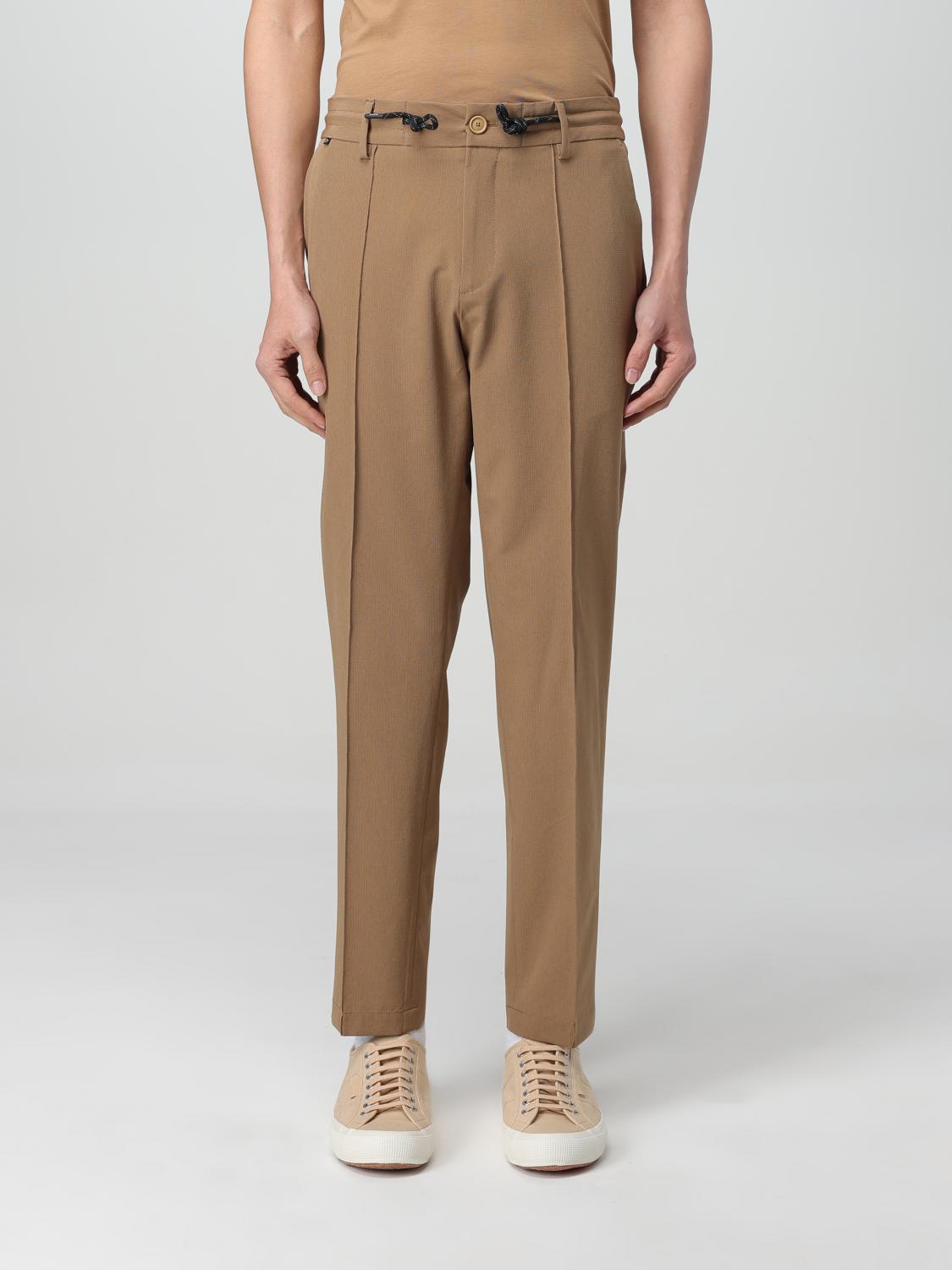 BOSS Trousers BOSS Men colour Beige