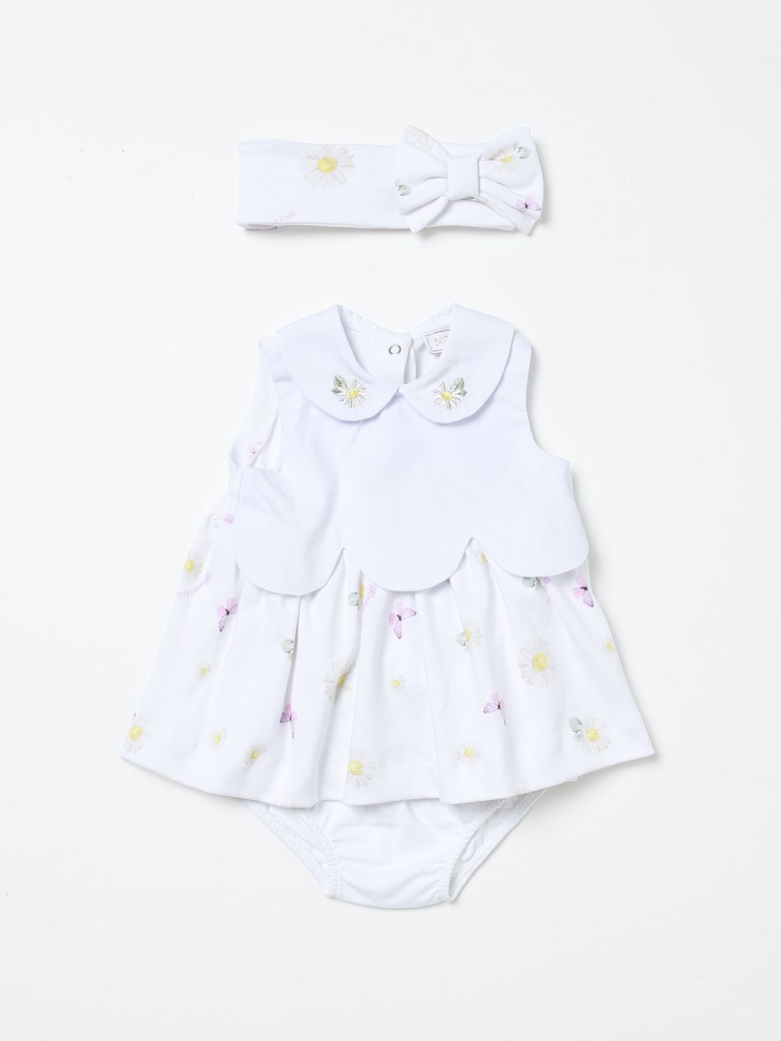 Monnalisa Romper MONNALISA Kids color White