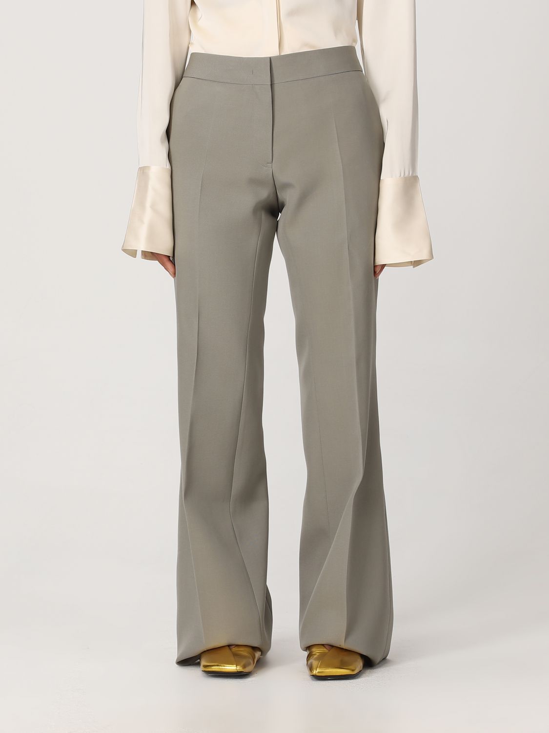 Jil Sander Trousers JIL SANDER Woman colour Green