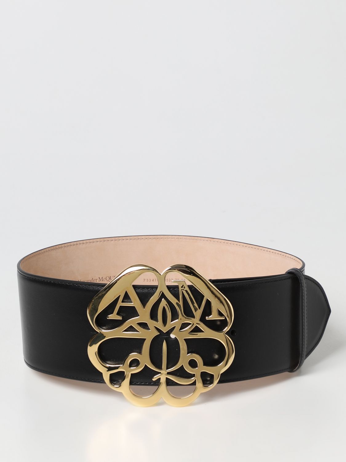 Alexander McQueen Belt ALEXANDER MCQUEEN Woman colour Black