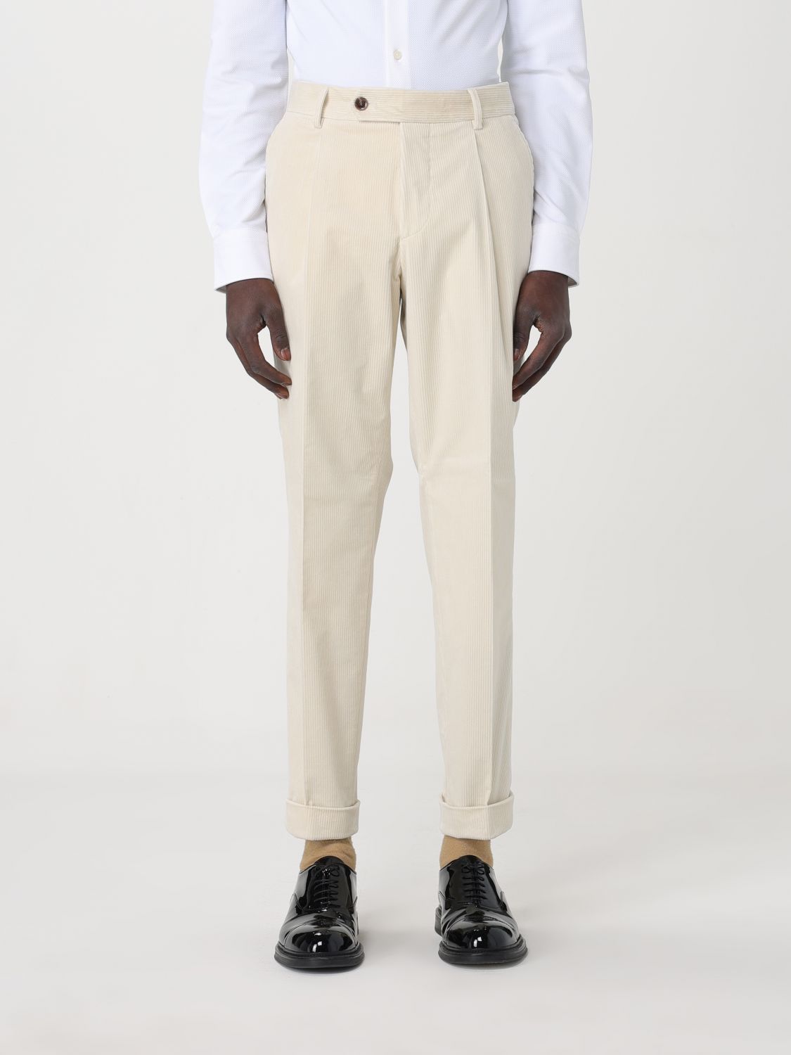 BOSS Trousers BOSS Men colour White