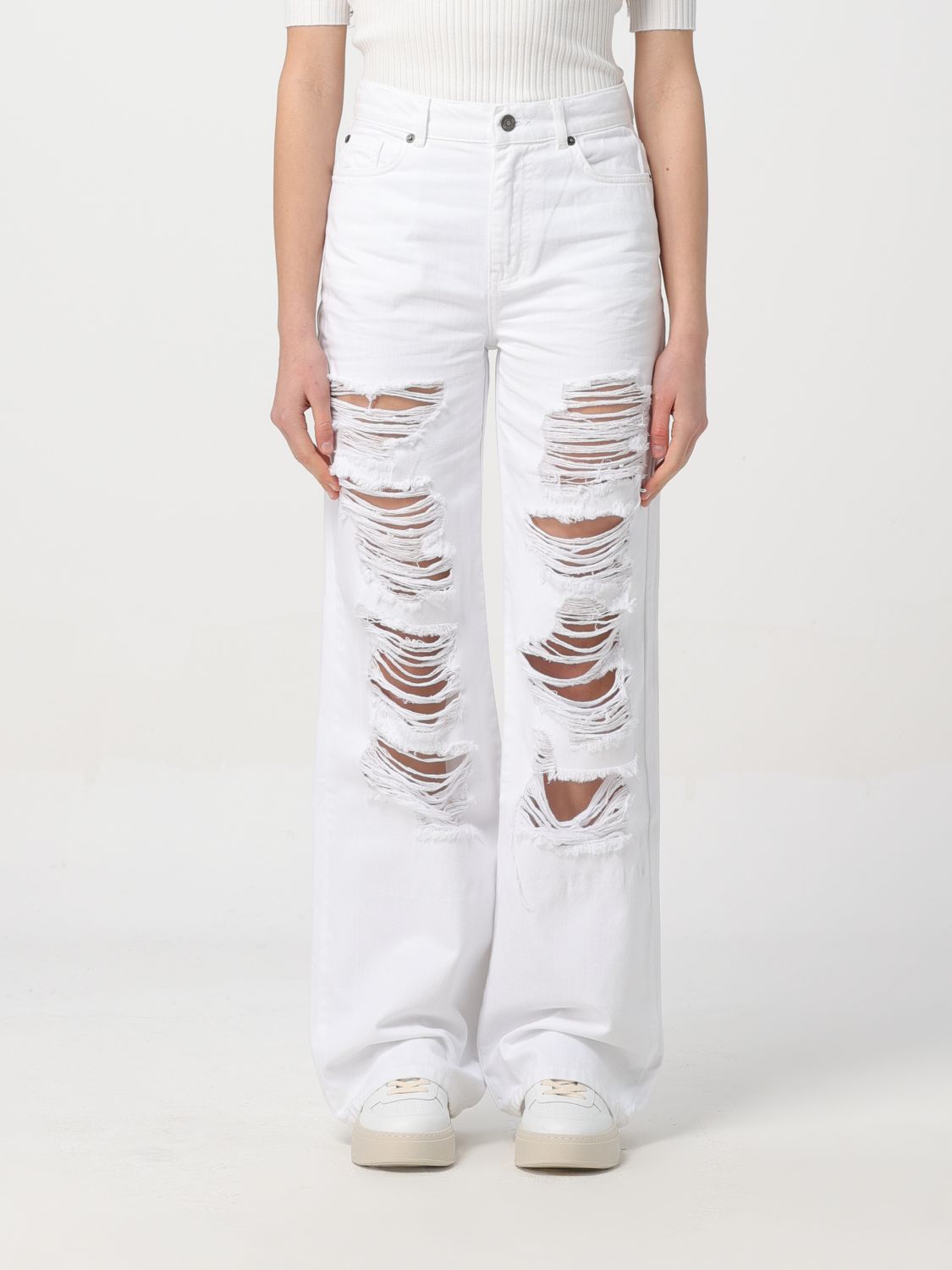 Actitude Twinset Jeans ACTITUDE TWINSET Woman colour White