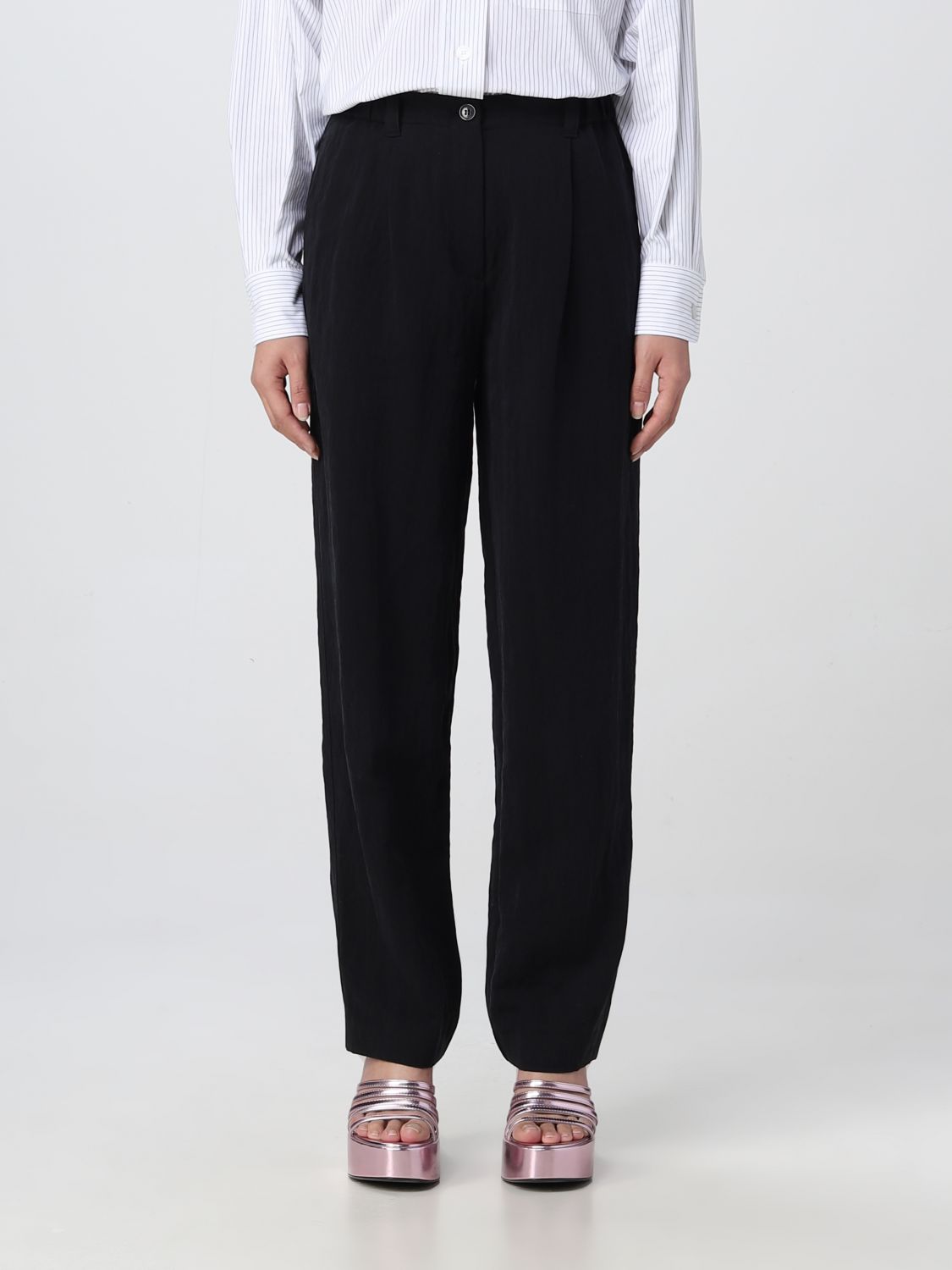 Kenzo Trousers KENZO Woman colour Black