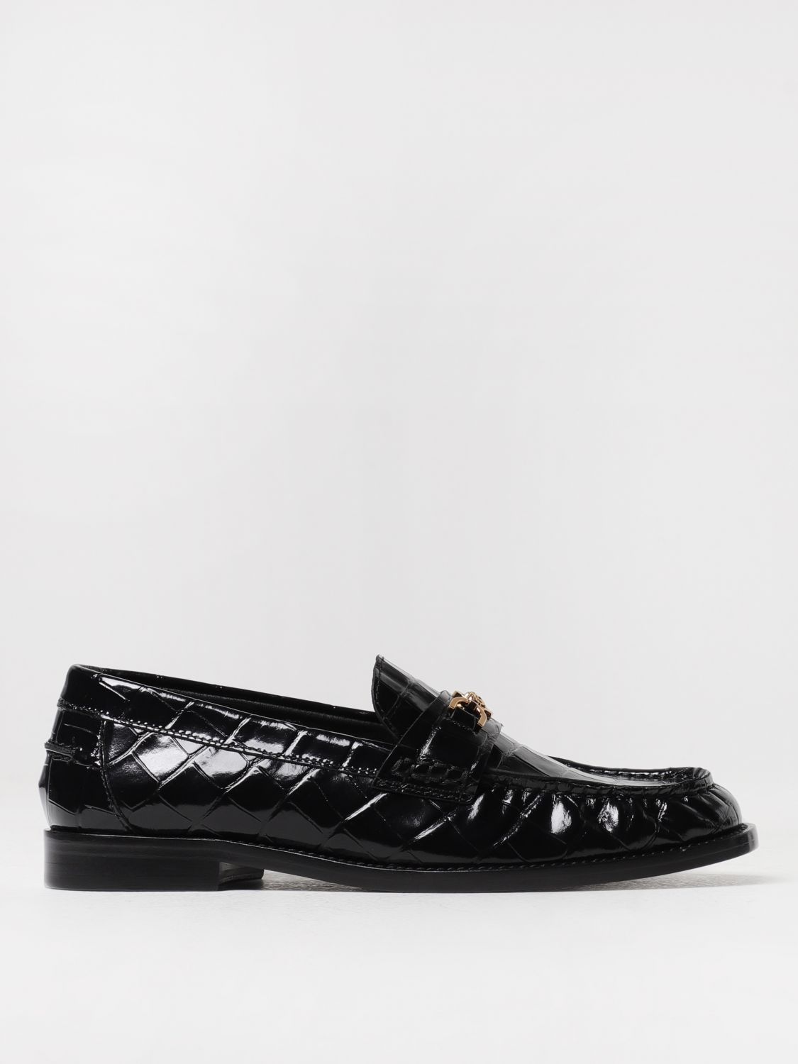 Versace Loafers VERSACE Woman colour Black