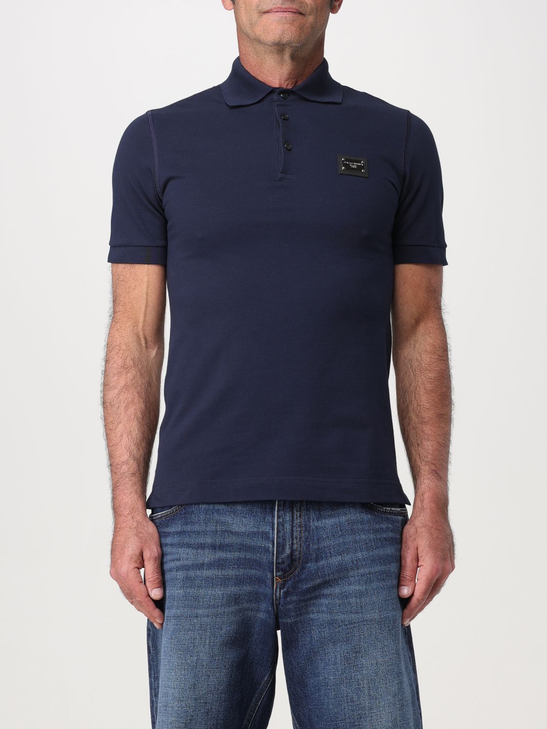 Dolce & Gabbana Polo Shirt DOLCE & GABBANA Men colour Blue