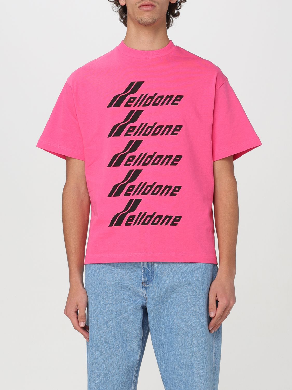 We11done T-Shirt WE11DONE Men color Pink