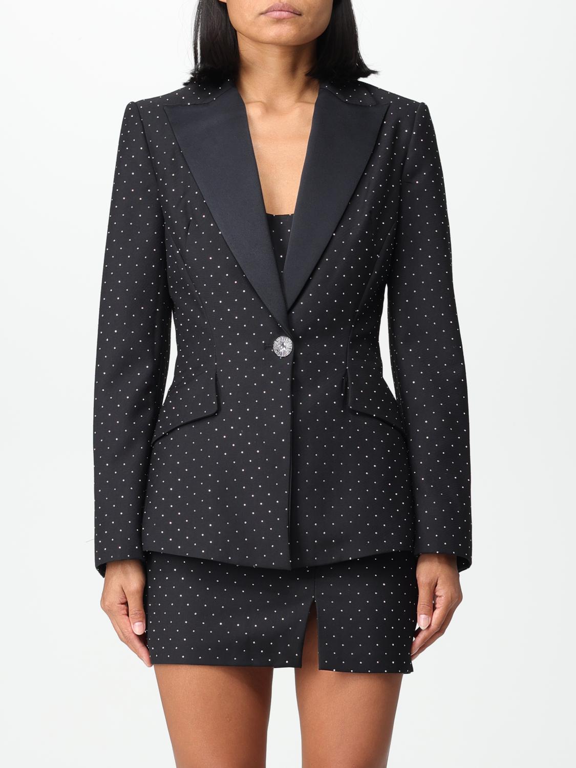 Simona Corsellini Blazer SIMONA CORSELLINI Woman colour Black